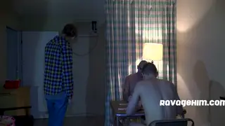 Twink Gangbang Erupts Into Wild Group Orgy