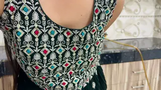 Curvy Indian Wife Cheats With Ex in Kitchen