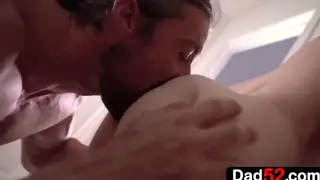 Stepdad Claims His Stepson in a Raw Threesome