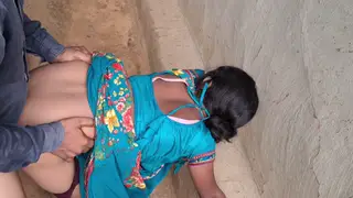Indian BBW Takes Boss's Load After Spanking and Rimming