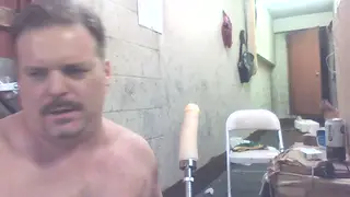 Teen Spreads Wide for Intense Machine Anal Penetration