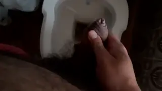 Hairy Bear Drenches Himself in a Golden Shower