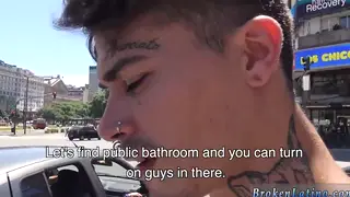 Latino Teacher Learns to Suck Cock in First Amateur Lesson