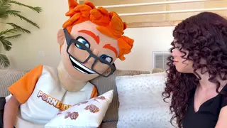 Petite Redhead Deepthroats and Rides Hard for a Sticky Facial