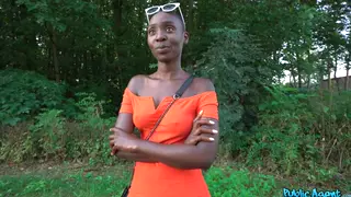 Petite Teen Takes BBC Outdoors for Creampie Finish