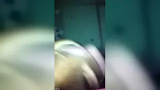 Black Stud Works His Big Cock in a Solo Handjob