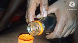 Indian Wife in a Skirt Offers a Handjob Before Anal