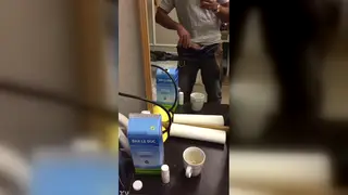 Amateur Guy Shows Off His Thick Cock