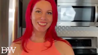 Fiery Redhead Takes Massive BBC Deep in Her Throat