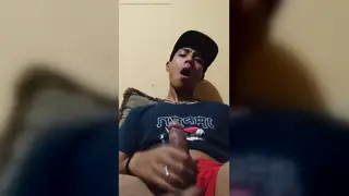 Mature Latino Jock Jerks Off in Quick Solo Session