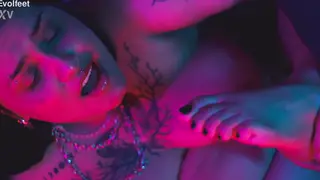 Latina Domme Penetrates Submissive Partner with Her Feet