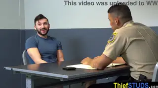 Latino Hunk Takes Twink Hard in Uniform Doggystyle