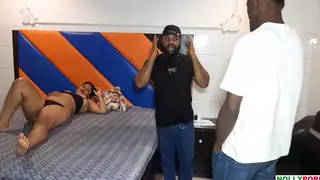 Ebony Girlfriend Cheats With BBC While Boyfriend Away