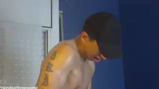 Interracial Twink Takes Deep Throat and Facial Finish