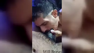 Latino Twink Takes BBC Raw at Outdoor Gloryhole