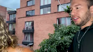 Ebony Latina Agent Rides Tourist Cock Outdoors Publicly