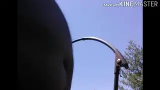 Solo Guy Strokes Outdoors Until He Cums