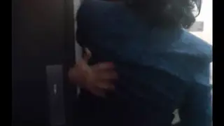 Voluptuous Brunette Teases in Steamy Bathroom Encounter