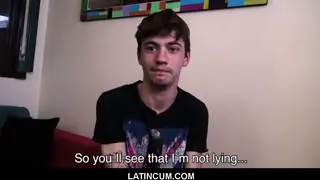 Latino Twink Takes Bareback POV for Cash