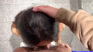 Petite European Teen Swallows Cum in Fitting Room POV