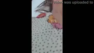 Wife Takes a Friend Deep While Her Husband Watches