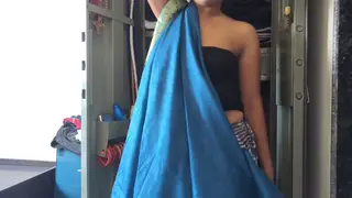 Indian Maid Takes Anal Creampie from Boss at Office Desk
