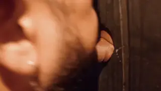 Black Studs Surround Bottom in Intense Blowbang