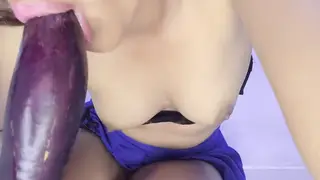 Blonde Asian Woman Squirts During Handjob