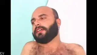 Hairy Bear Performs a Playful Solo Dance