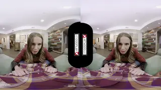 Cosplay Brunette Takes POV Cock in Stockings