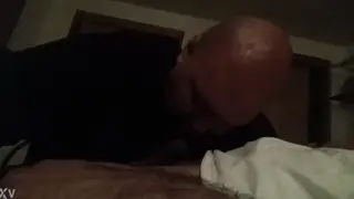 Latino Stud Receives Eager Oral Service