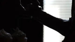 European Solo Ends With Throbbing Cumshot