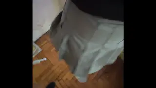 Curvy Latina Student Gives POV Blowjob Before Desk Doggystyle