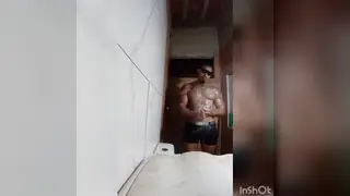 Amateur Gives Blowjob in Bathroom Setting