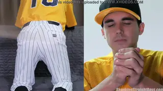 Muscular Coach Spanks Lean Twink in Gym