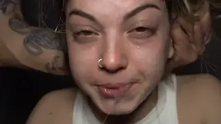 Inked Indian Milf Delivers Extreme Deepthroat and Oral Finish