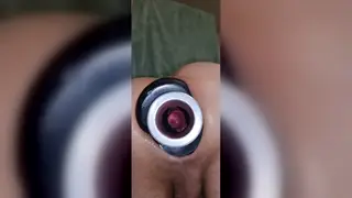 Amateur Explores Deep Fisting Through Gloryhole