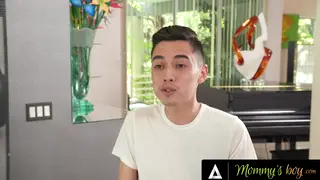 Redhead Stepmom Takes Stepson Deep in Her Ass