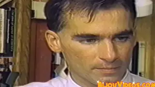 Hairy Vintage Studs Flaunt Thick Cocks in Solo Retro Session