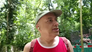 Amateur Guy Explores Public Woods for Outdoor Thrills