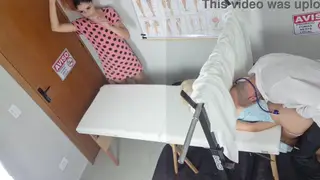 Stepmom Escorts Stepdaughter to a Kinky Medical Exam