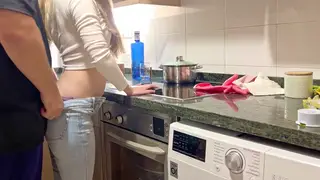 Blonde Petite Babe Squirts During Passionate Sex