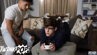 Twink Gets Rimmed and Fucked Raw on the Couch