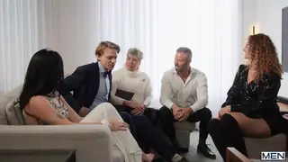 Muscular Hunk Caught by Stepsister's Friend