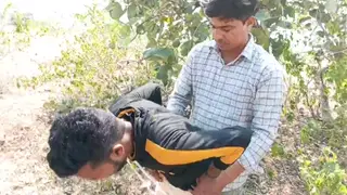 Indian Threesome: Two Men Share Teen Boy in Car