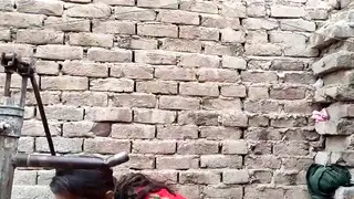 Indian Woman Endures Bondage and Pissing Scene
