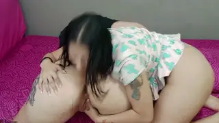 Curvy Latinas Share Lingerie Lesbian Passion