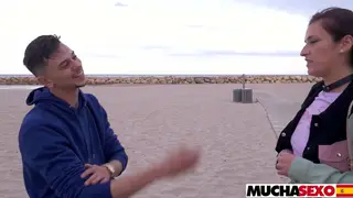 Redhead Latina Enjoys Passionate Sex on Sunny Beach