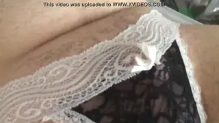 European Femboy Shows Off Slim Body in Sheer Lingerie
