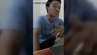 Asian Solo Performer Enjoys Quiet Sunday Self Pleasure